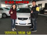 2018.01.28 賀~成交  感謝  台中市 林小姐   來店選購 TOYOTA VIOS 1.5   美車一部 感謝您的肯定我們會更加努力 全體員工向您致上十二萬分的敬意 ～在此祝您行車平安 ～