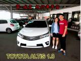  賀~成交 感謝 伸港 吳先生    來店選購 豐田 ALTIS 1.8 美車一部 感謝您的肯定我們會更加努力 全體員工向您致上十二萬分的敬意 ～在此祝您行車平安 ～