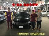 2020.03.18 賀~成交 感謝  彰化溪州 葉小姐  來店選購  豐田 CAMRY 2.0  美車一部 感謝您的肯定我們會更加努力 全體員工向您致上十二萬分的敬意 ～在此祝您行車平安 ～