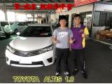 2020.05.15 賀~成交 感謝    埔心  邱先生    來店選購  豐田 ALTIS 1.8 白  美車一部 感謝您的肯定我們會更加努力 全體員工向您致上十二萬分的敬意 ～在此祝您行車平安 ～